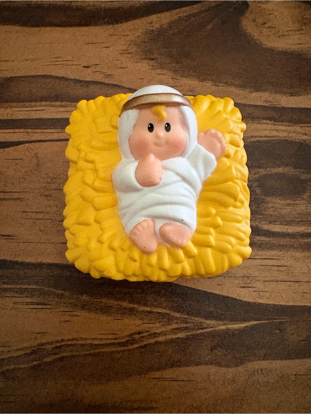 Little People Christmas Nativity Baby Jesus in Hay Manger
Excellent condition